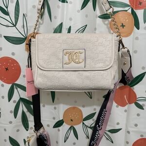 Juicy Couture Brighter Than a Diamond tan Satchel